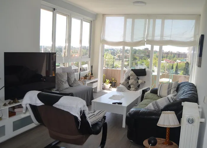 Luxury Renovated Apartment With Terrace In Madrid